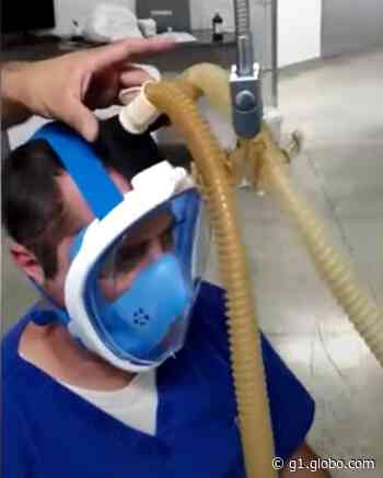 Universidade de Lavras cria adaptador de equipamento de mergulho para respiradores hospitalares - G1