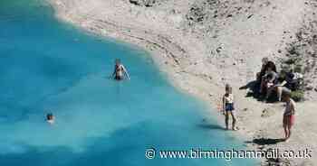 Police warning after two people need rescuing from 'blue lagoon'