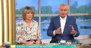 Eamonn Holmes spots something bizarre in Dominic Cummings press conference