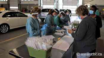 Edmonton's drive-thru COVID-19 clinic a well-oiled machine