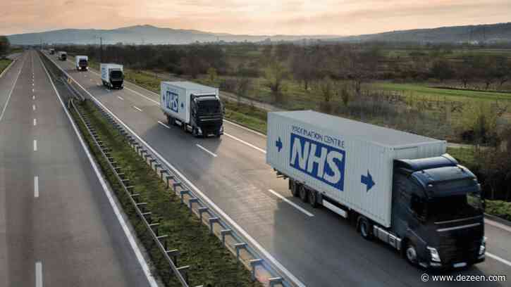 Mobile vaccination centres in shipping containers could immunise 60 million people in four months, says Waugh Thistleton Architects