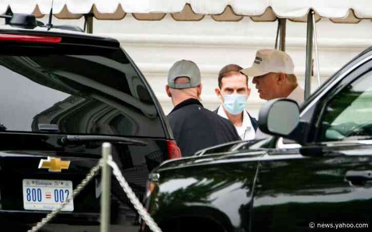 Donald Trump faces coronavirus backlash after being pictured without a face mask