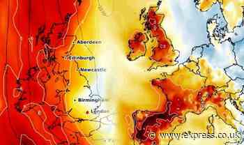 Met Office weather: Britain to bake in 28C heatwave for DAYS as scorching system swoops in - Express.co.uk