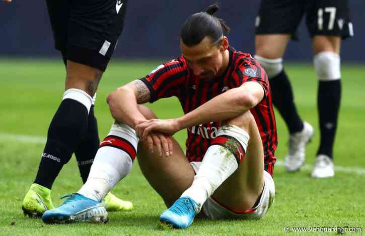 Ibrahimovic faces lengthy lay-off in injury blow for Milan