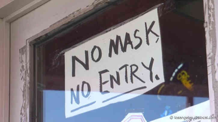 ‘No Mask, No Service’ Signs Pop Up As Businesses Begin To Slowly Reopen