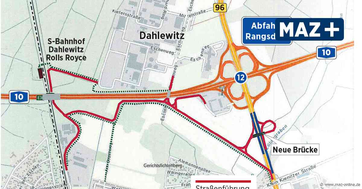 Verkehrsplanung - Suche nach besserer Autobahnanbindung - Märkische Allgemeine Zeitung
