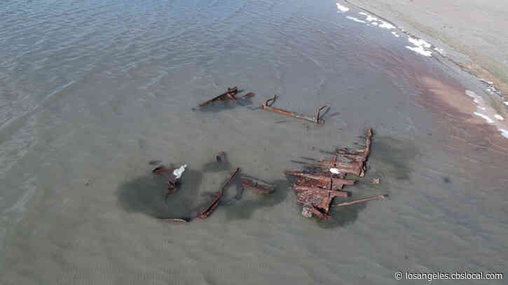 Storm Unearths Shipwreck Buried By Sand For 100 Years