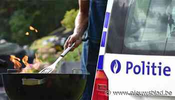 Politie betrapt op barbecuefeestje bij bewaken van de grens - Het Nieuwsblad