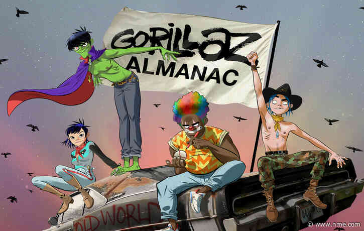 Kids with pens: Gorillaz are set to release their first annual