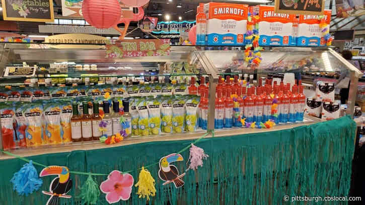 Grocery Store Chain Fills Community Salad Bar With Booze, Cereal, Candy Because Of Coronavirus