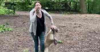 Woman speaks out after viral Central Park confrontation with man sparks outrage