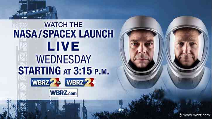 Watch Wednesday's rocket launch live on WBRZ