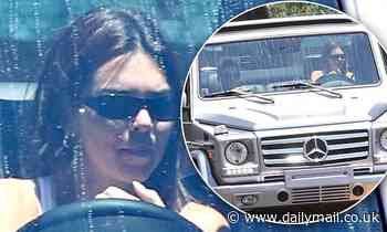 Kendall Jenner drives rumored flame Devin Booker around in her Mercedes-Benz