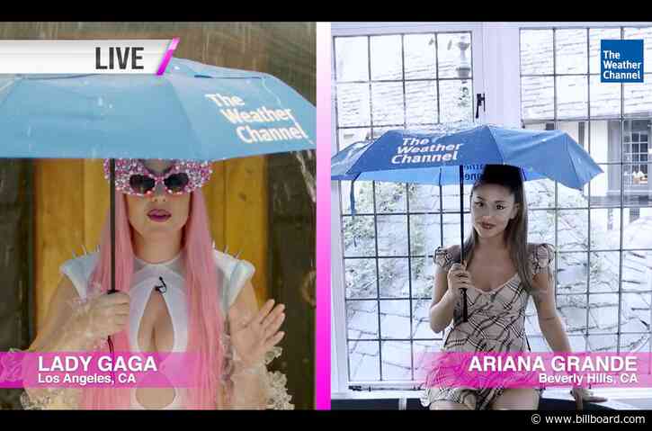 A ‘Chromatica’ Weather Update: Lady Gaga & Ariana Grande Predict a 100 Percent Chance of ‘Rain on Me’