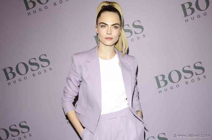 Cara Delevingne & Rainsford Reveal Drumming, Dancing & Ghost Summoning Skills on Billboard’s Instagram