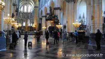 À la cathédrale de Saint-Omer, les premières messes ont rassemblé des fidèles masqués - La Voix du Nord