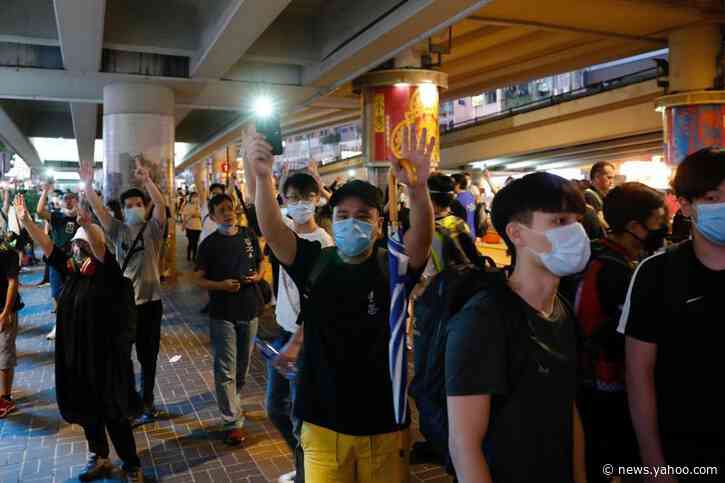 Security tight as Hong Kong set to debate China national anthem bill