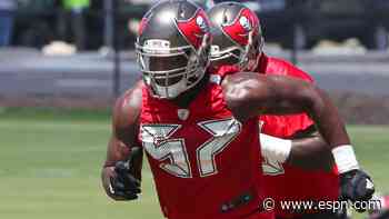 Source: Saints' Spence tears ACL while training