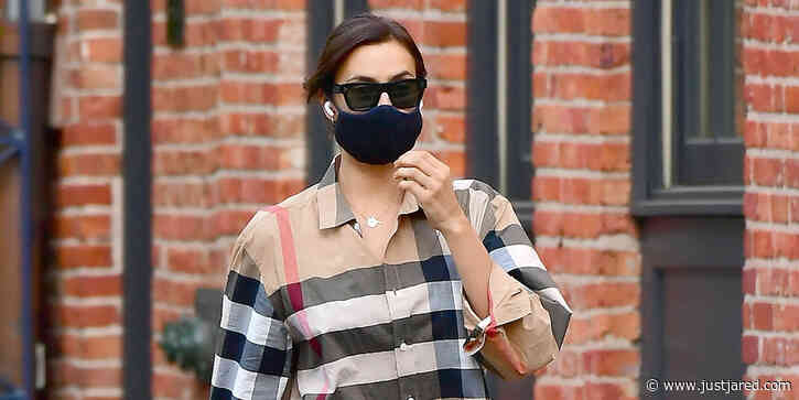 Irina Shayk Spends the Day at Ex Bradley Cooper's Place in NYC