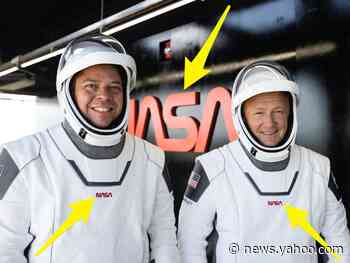 NASA's chief brought back a famous old 'worm' logo for SpaceX to use during its historic first launch of astronauts