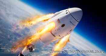 How to watch SpaceX rocket carrying astronauts fly over UK tonight