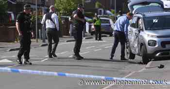 Shots fired at van in 'targeted attack' after crash