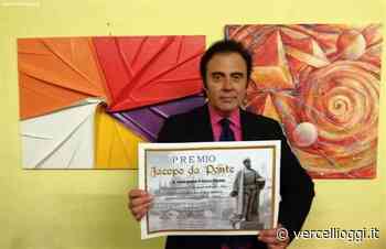 VERCELLI - Massimo Paracchini consegue il premio “Jacopo Da Ponte” - vercellioggi.it/