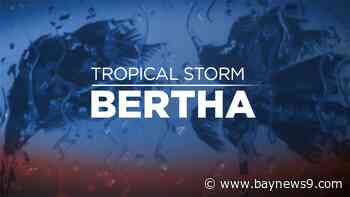 Tropical Storm Bertha Makes Landfall in South Carolina