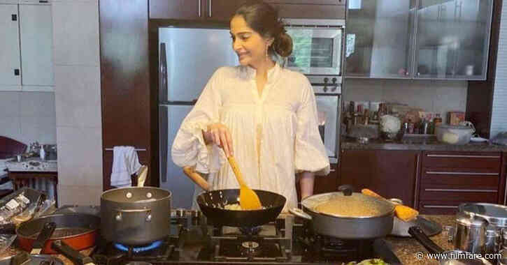 Sonam Kapoor Ahuja cooks a delicious breakfast for husband Anand Ahuja