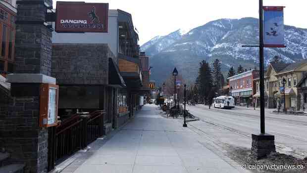 Banff ready to welcome visitors once again, some streets closed to vehicle access