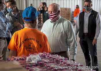 USDA's Secretary Perdue visits Westmoreland County for Farmers to Families Food Box program distribution