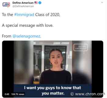 Selena Gomez delivers inspiring commencement speech for immigrant graduates