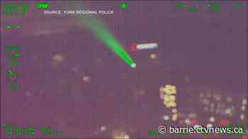 Police helicopter hit with laser strikes leads to multiple charges