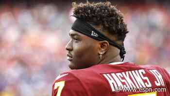 Redskins' Haskins impresses in virtual meetings