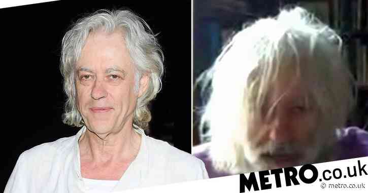 The One Show viewers shocked by Bob Geldof’s overgrown hair and beard during virtual appearance