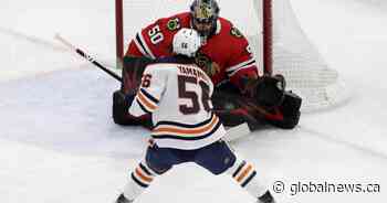 Oilers GM waiting for details from NHL, looking forward to showdown with Chicago