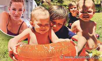 Kate Hudson shares photos of youngest son and daughter