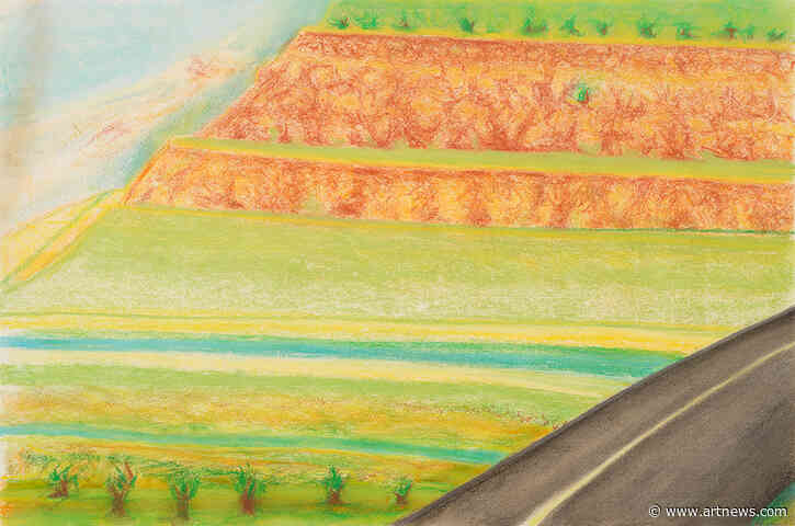 Richard Artschwager’s Late-Career New Mexico Drawings Take Viewers through the Plains of His Youth
