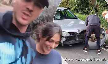 Married At First Sight: Connie Crayden and Samuel Levi in Melbourne car crash