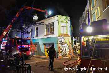 Brand in Vlaamsegas in centrum van Nijmegen