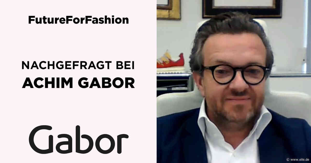 FutureForFashion: Interview mit Achim Gabor - Elle.de