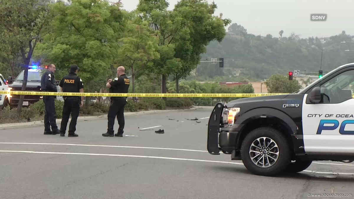 Car Hits, Kills Pedestrian in Oceanside, Investigation Ongoing - NBC 7 San Diego
