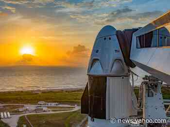 SpaceX's launch of NASA astronauts was scrubbed and rescheduled for Saturday because of poor weather, just 17 minutes before liftoff