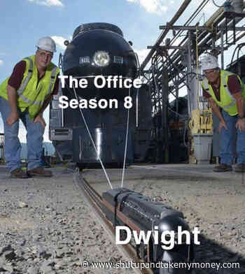 The Office Season 8 Pulled By Dwight – Train Meme