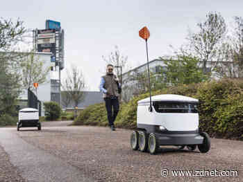 Delivery robots maneuvering to devour food delivery market