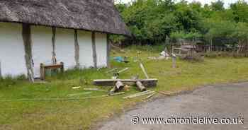 Anger as 'scumbags' leave family attraction with a £5,000 repair bill