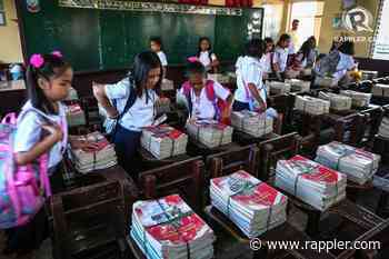 No need to buy gadgets, printed materials will be given – DepEd - Rappler