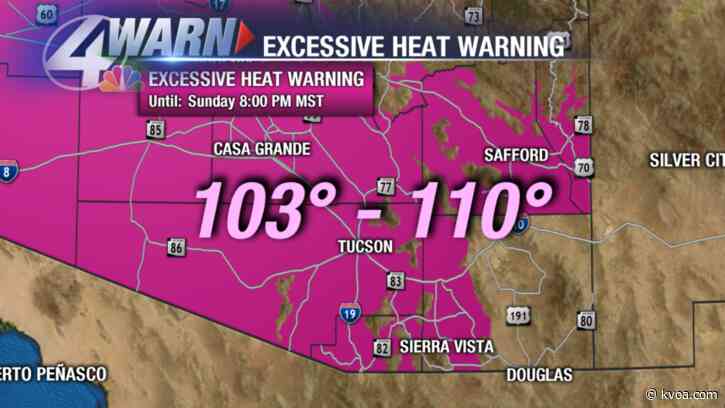 Excessive heat warning starts today!