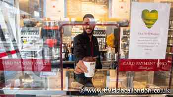 The Pret A Manger stores that will reopen from June 1