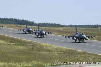 US Air Force conducts training exercise over the North Sea - St Helens Star
